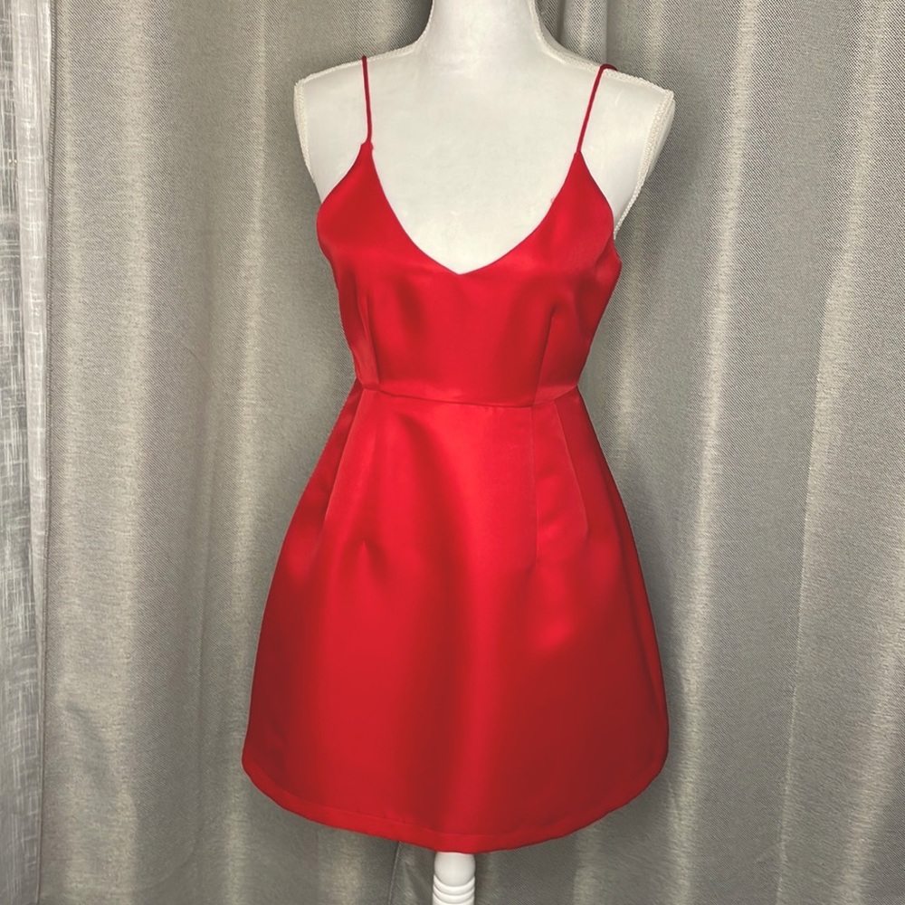 Akira Chicago Black Label Red Mini Dress